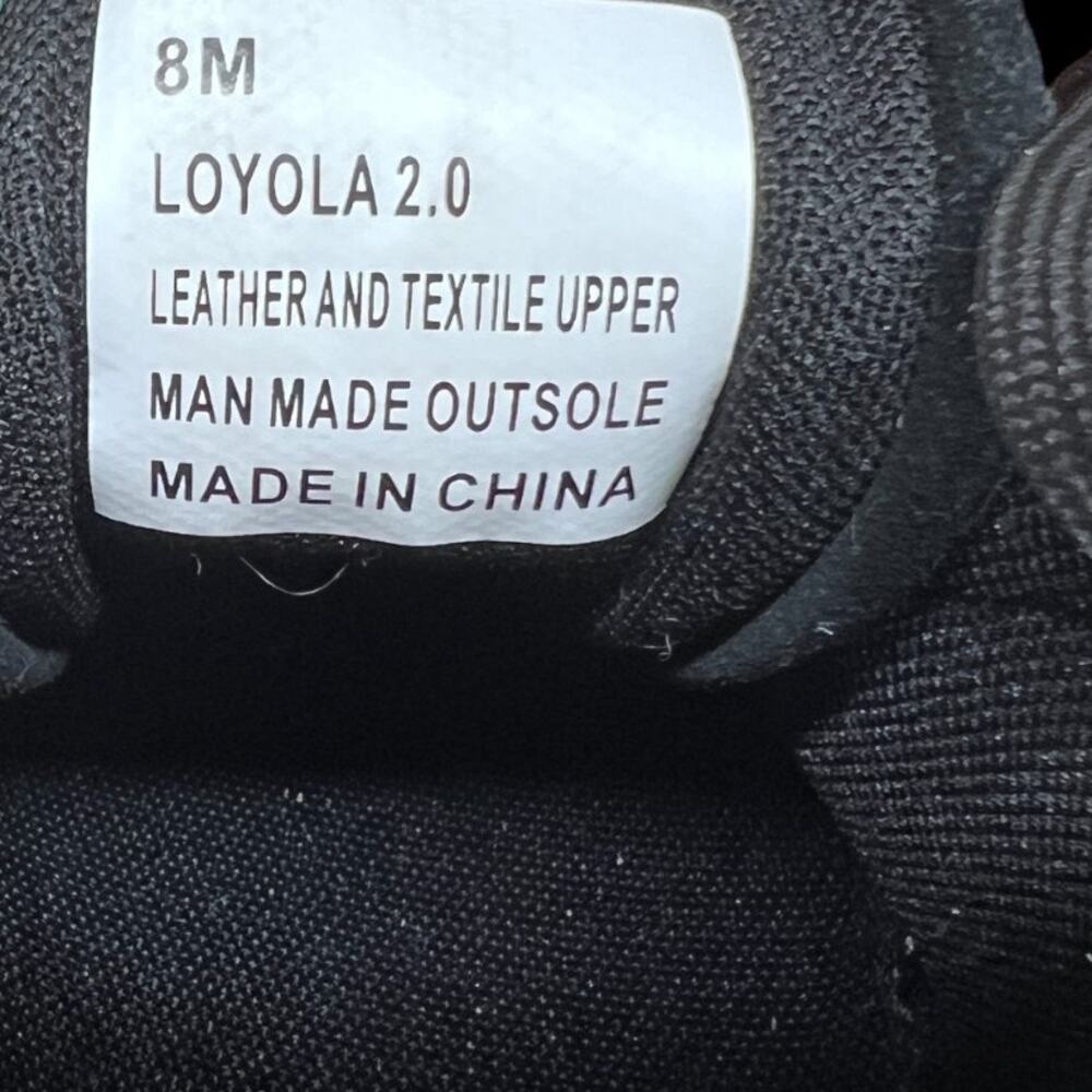 TRETORN Loyola 2.0 Women's Sz 8 Sneakers Black Cream Gray Athleisure Shoes READ - Picture 13 of 15